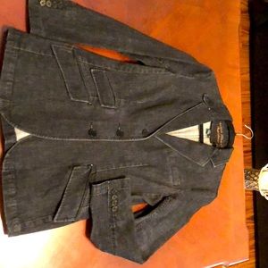 RALPH LAUREN BLACK DENIM JACKET
